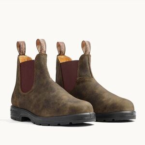Blundstone Dark Brown Leather Boots